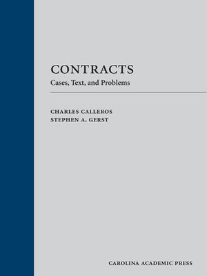 cover image of Contracts